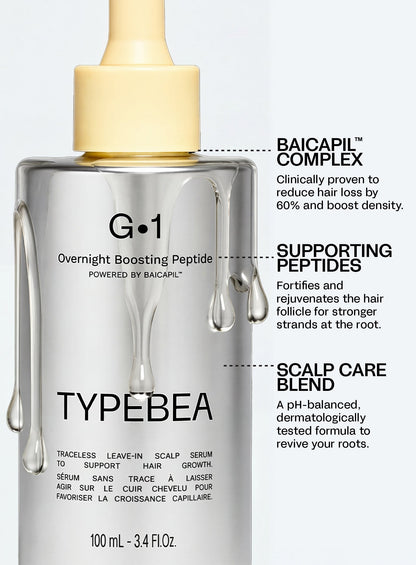 Overnight Boosting Peptide Hair Growth Serum