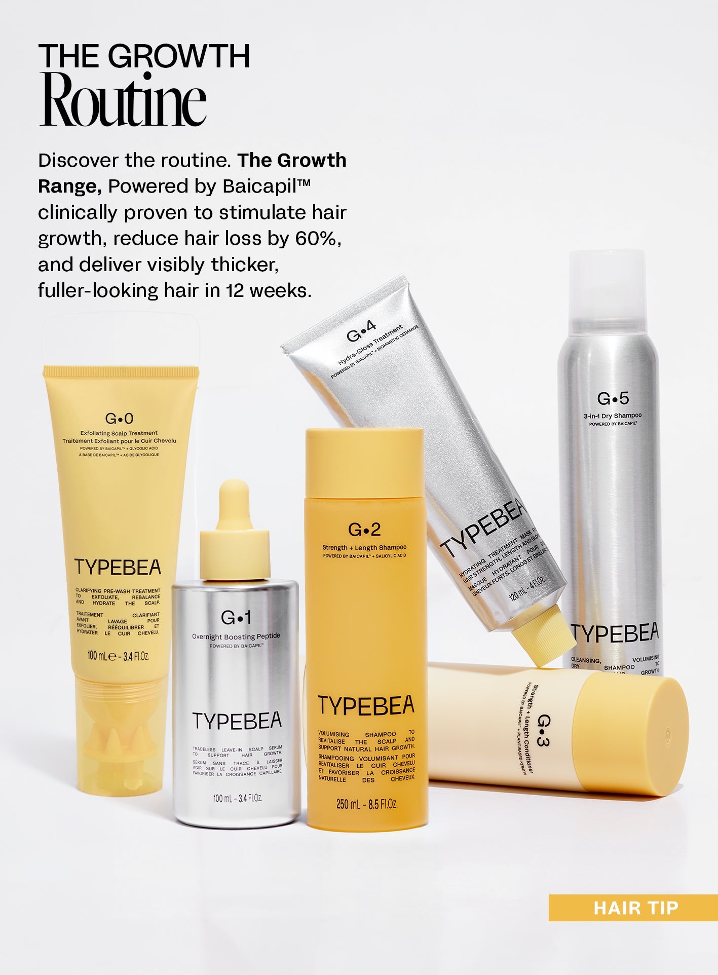 3-in-1 Hair Growth Dry Shampoo