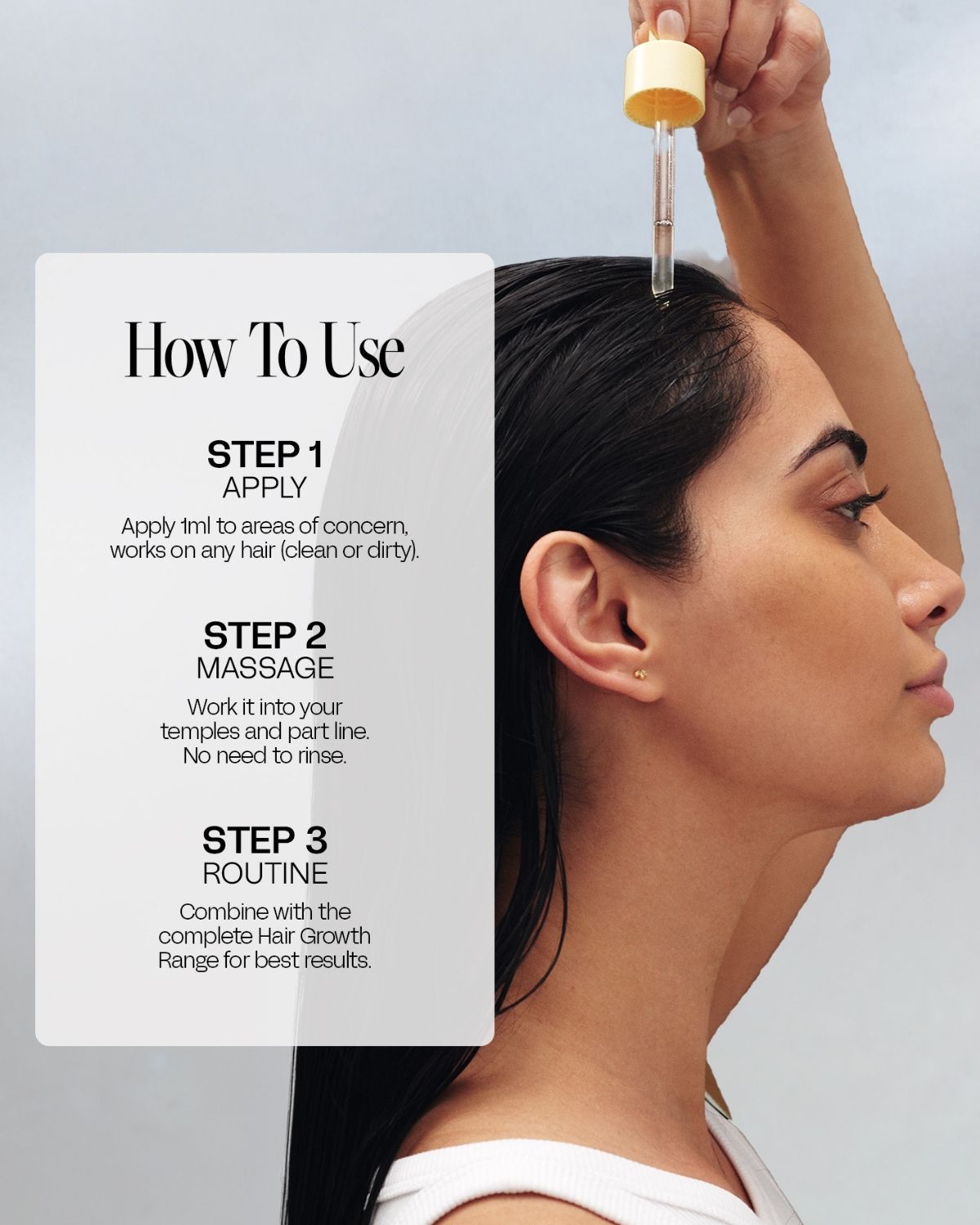 Travel Size - Overnight Boosting Peptide Hair Growth Serum