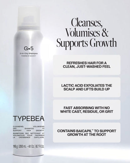 Travel Size - 3-in-1 Hair Growth Dry Shampoo 