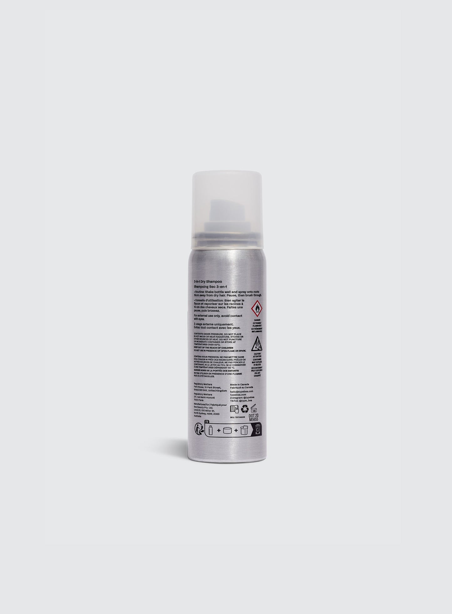 Travel Size - 3-in-1 Hair Growth Dry Shampoo 
